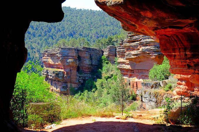 Вилла Casas Del Barranco De La Hoz Ventosa  Экстерьер фото