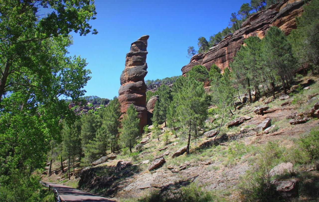Вилла Casas Del Barranco De La Hoz Ventosa  Экстерьер фото